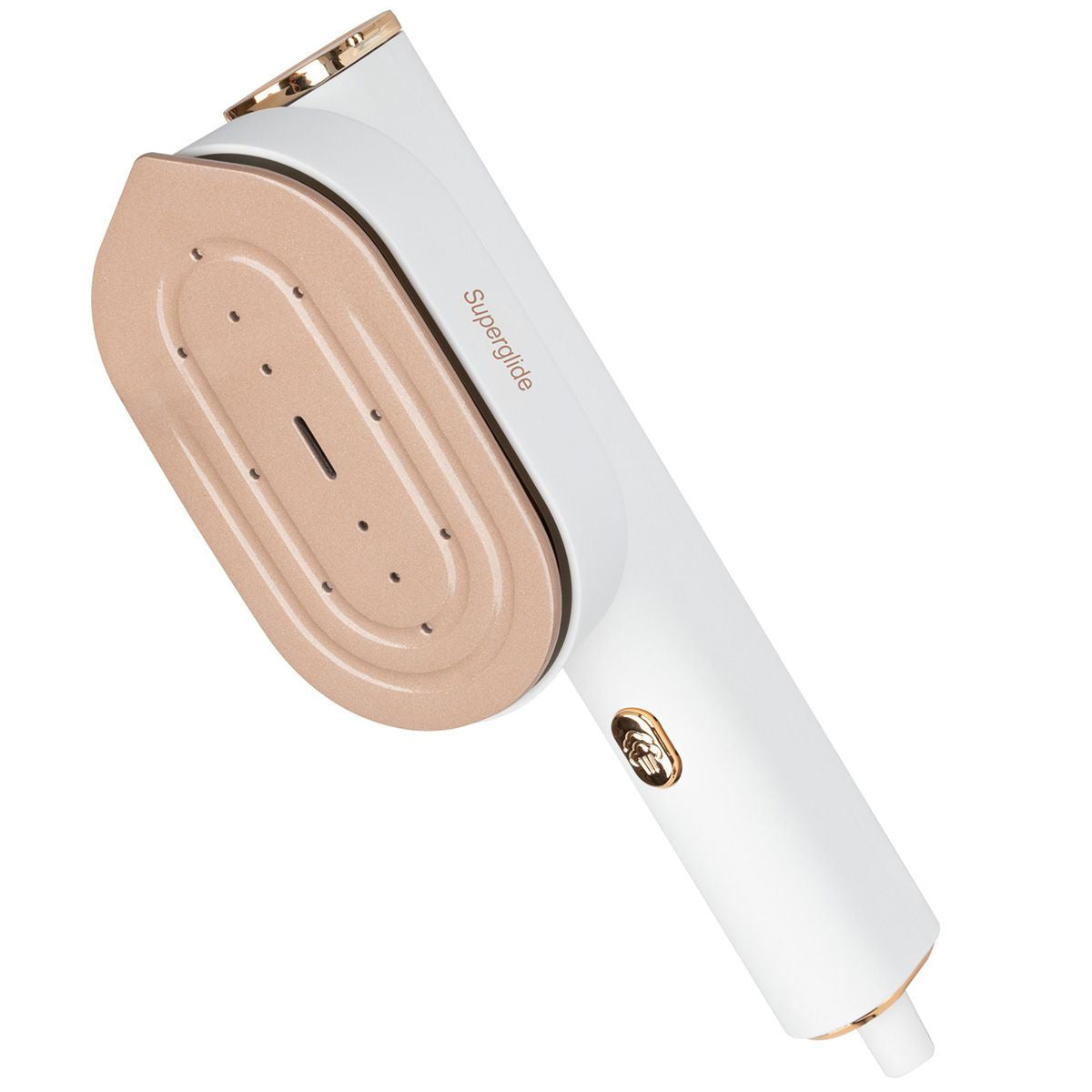 ProfiCare Dampfglätter PC-DG 3124 – Roségold, Weiss, Keramiksohle, Vertikal & Horizontal