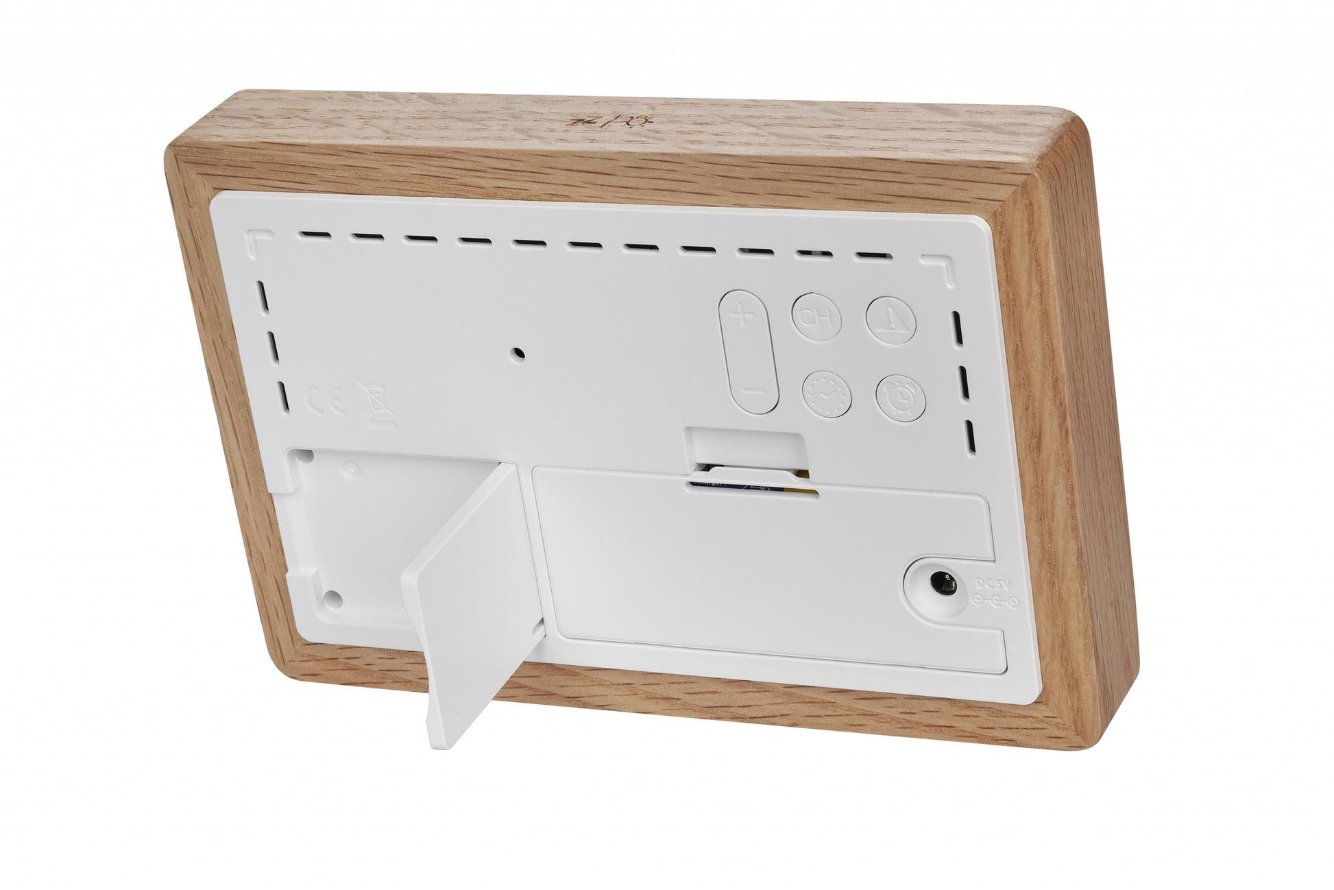 TFA-Dostmann TFA Dostmann OAK – Wetterstation, innen/aussen, Hygrometer & Thermometer, inkl. Aussensensor – braun