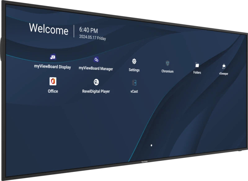 Viewsonic CDE105UW – Public Display, 105" 5120 × 2160, 500 cd/m², OPS-Slot