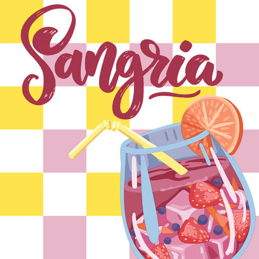 Paper + Design Cocktail-Servietten – mehrfarbig – 33 × 33 cm, 3-lagig – 20 Stück