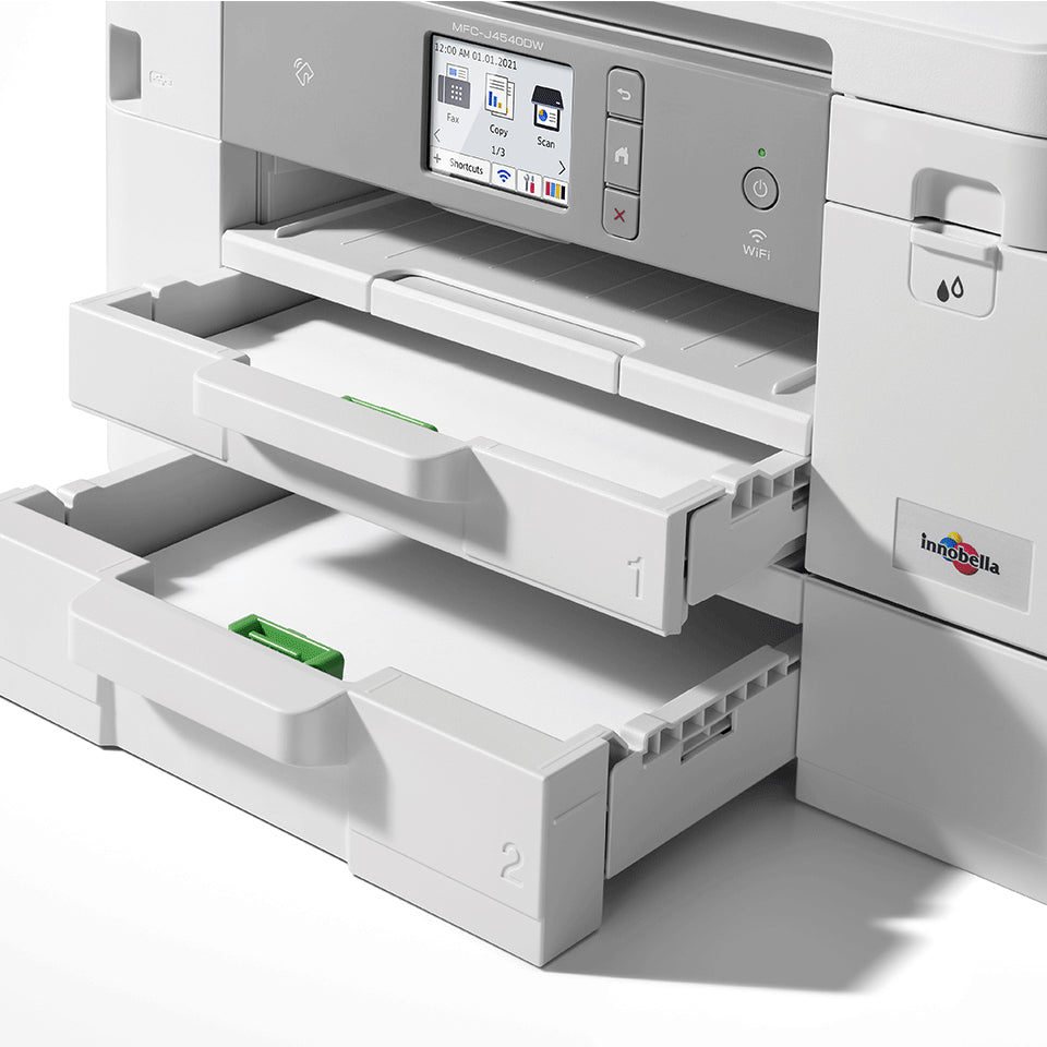 Brother MFC-J4540DWXL – Farbiges Tintenstrahl-MFP A4, 4-in-1 – USB/LAN/WLAN – Duplex, Duplex-ADF, 20 ppm S/W, 19