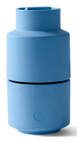 CrushGrind Salz-/Pfeffermühle 12 cm, Biokomposit/Kunststoff, Hellblau