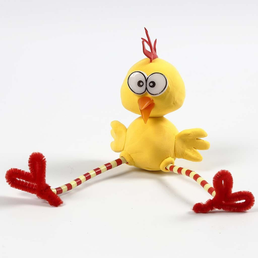 Creativ Company Wackelaugen, Kunststoff, schwarz/weiss, 9 Stk