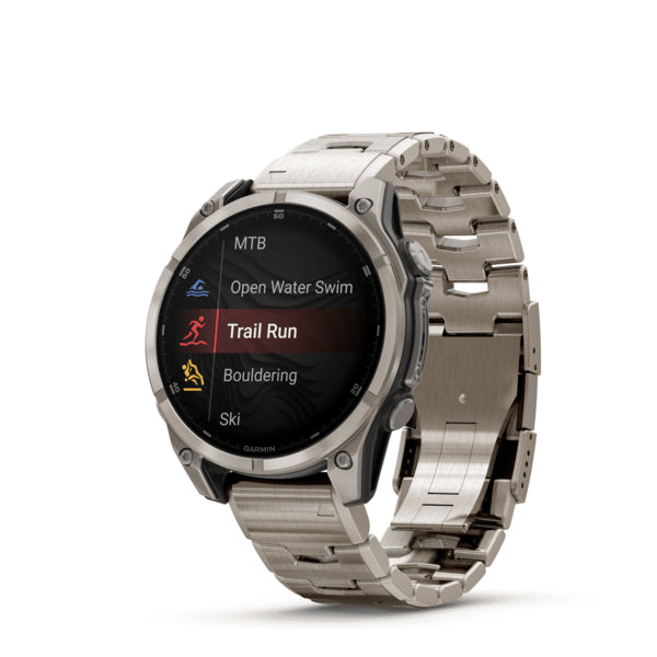Garmin Fenix 8 AMOLED Sapphire – GPS-Smartwatch – 47 mm, 1,4", GPS, WLAN, AMOLED, Saphirglas, 100 m, Titan