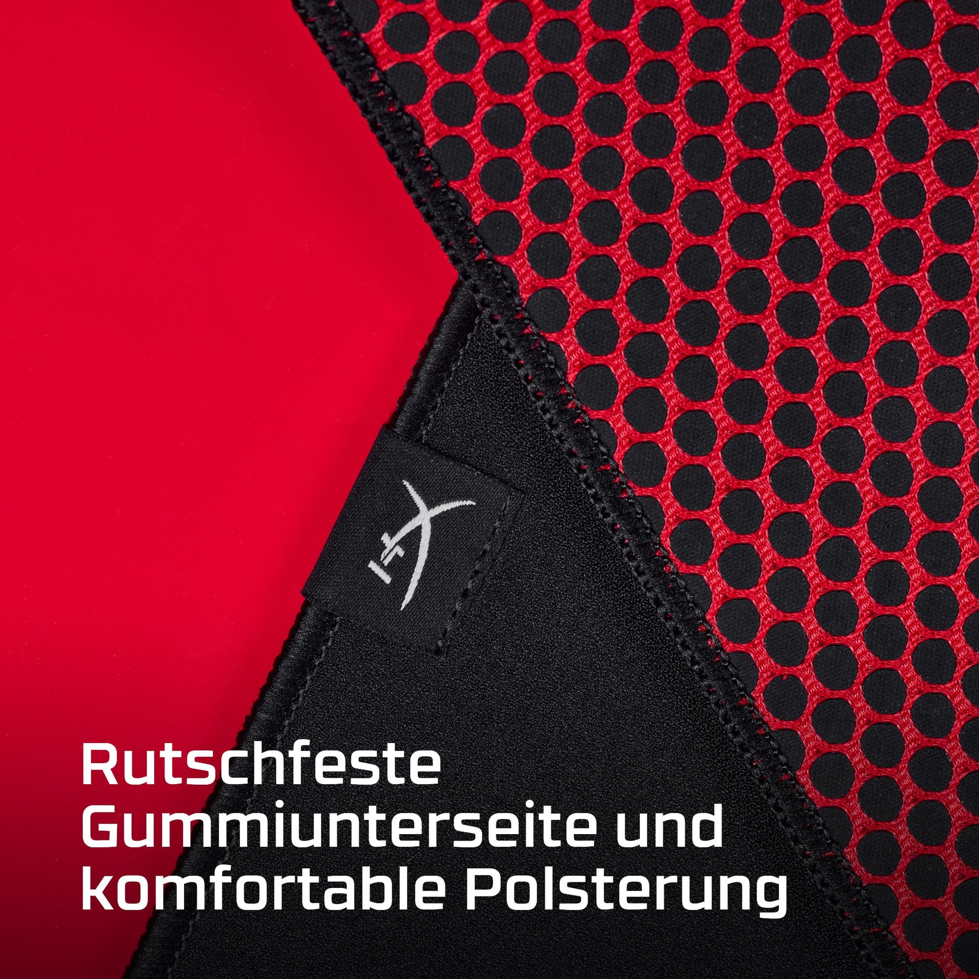 HyperX Pulsefire Mat – Gaming-Mauspad – L – Schwarz – 450 × 400 mm