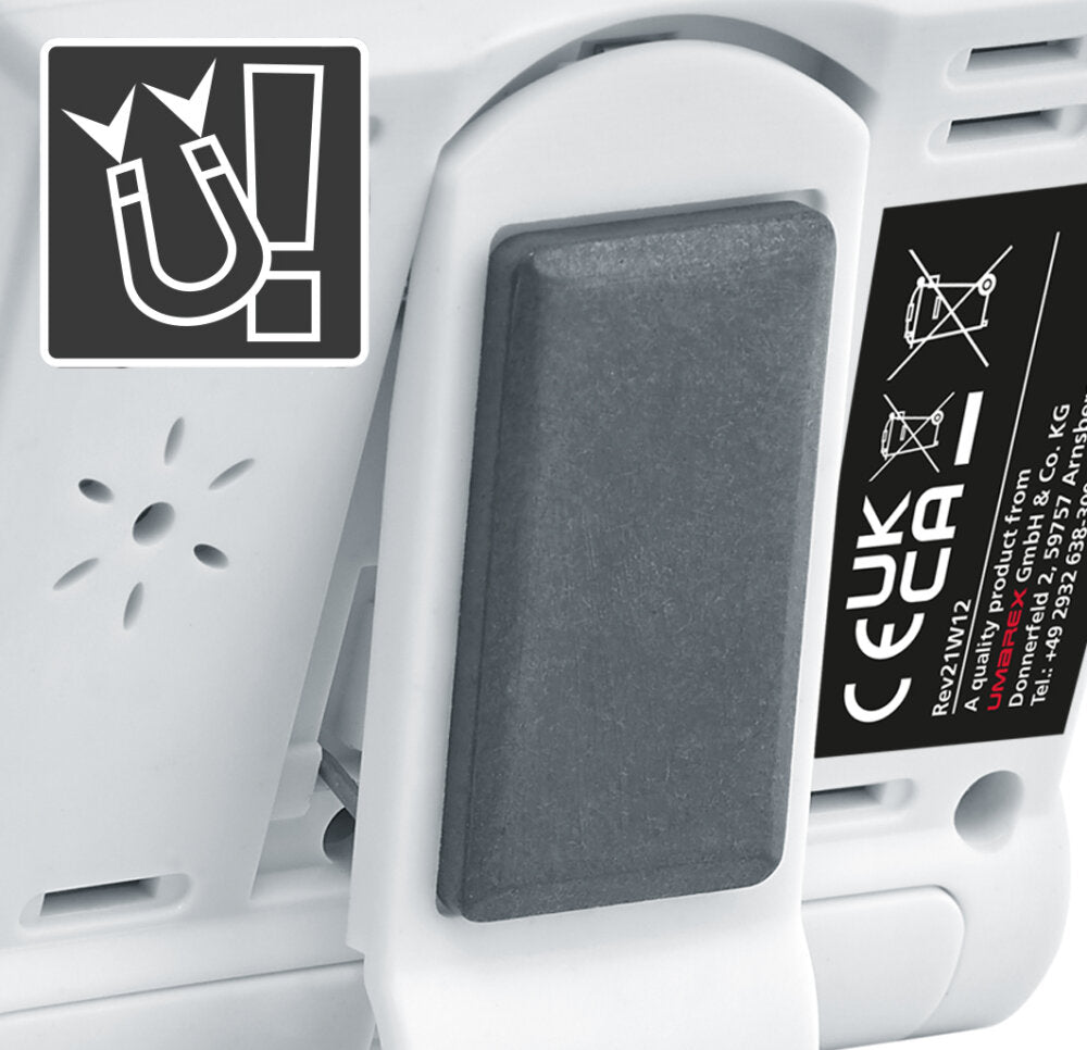Laserliner ClimaCheck Temperatur-/Feuchtesensor – 0–50 °C, 20–99 %, Innen