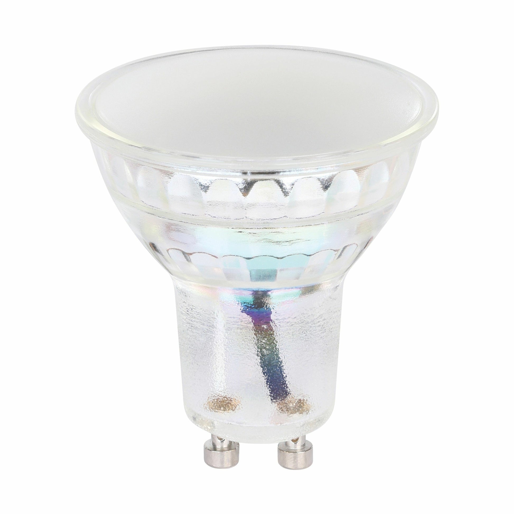 EGLO Leuchtmittel GU10 Reflektor – Warmweiss 3000 K, 500 lm, 5,8 W, 360°, dimmbar – IP20 – 1 Stk. – Glas