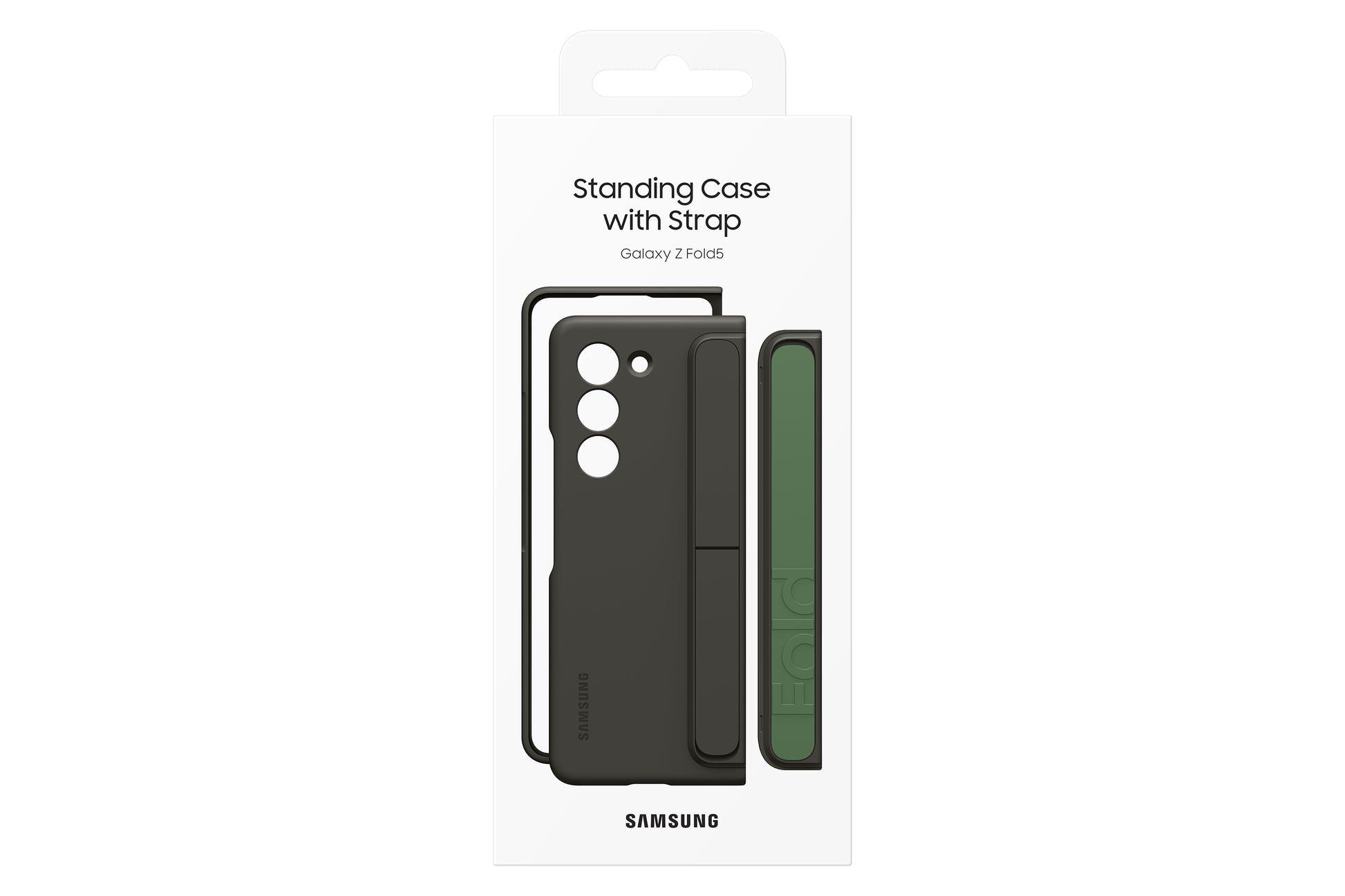 Samsung Backcover – für Samsung Galaxy Z Fold5 – Graphit – mit Kordel