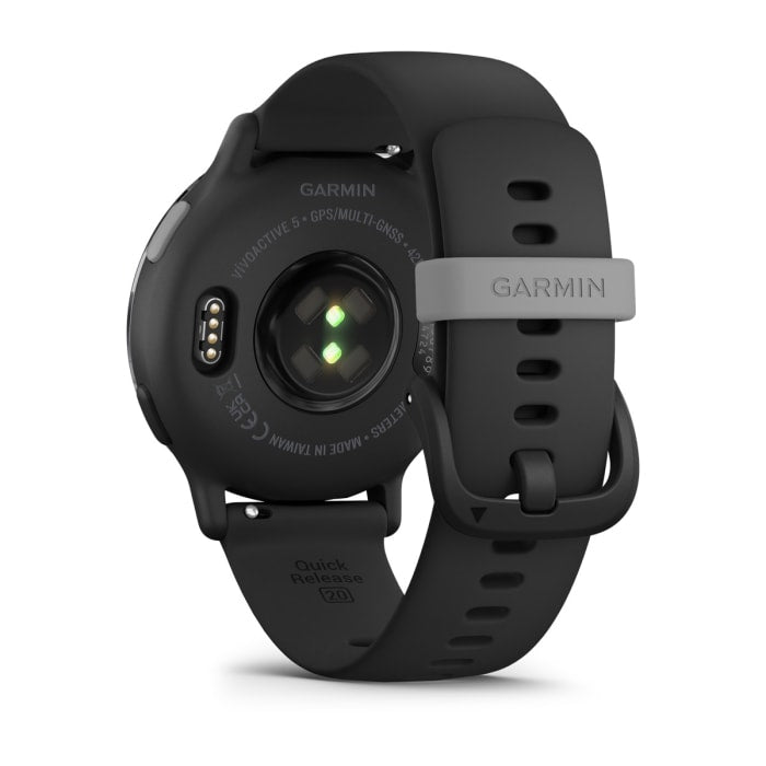 Garmin Vivoactive 5 – Smartwatch – 42,2 mm, 1,2", GPS, WLAN, AMOLED, Gorilla Glass, 50 m, Anthrazit