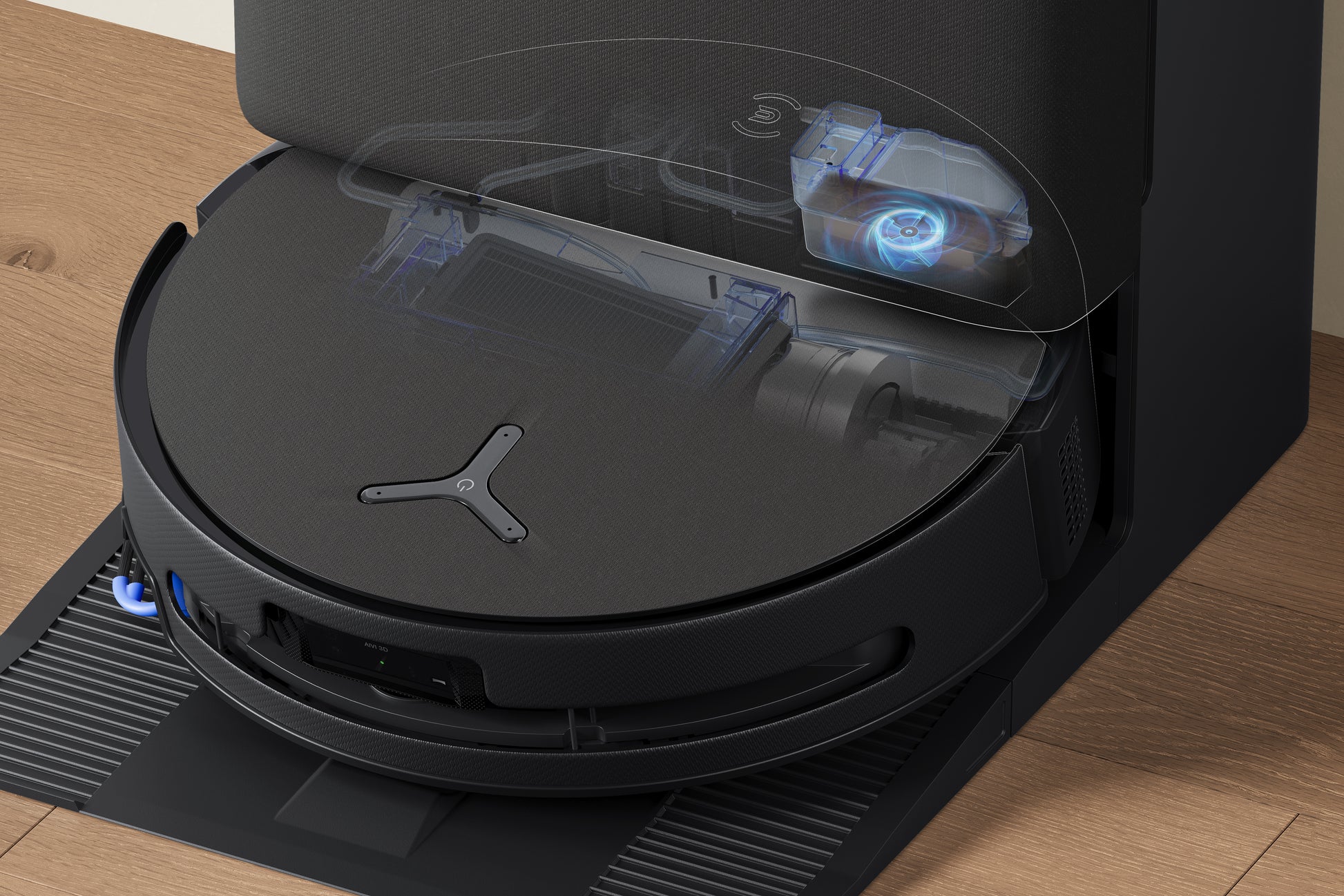 Ecovacs Deebot T90 PRO OMNI Saugroboter mit Absaugstation und Wischfunktion – 30000 Pa, 350 min, Höhe 98 mm