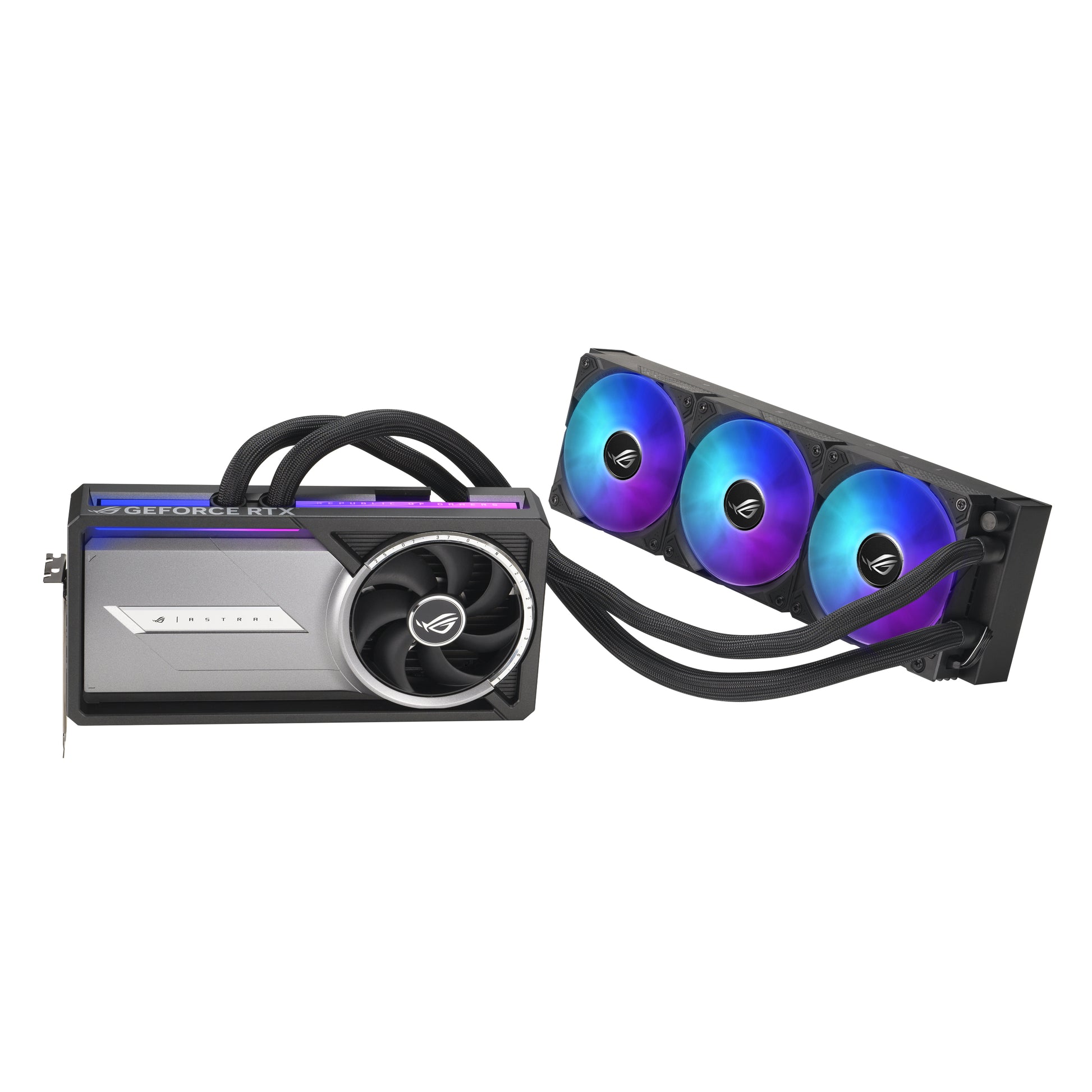 ASUS ROG-ASTRAL-LC-RTX5090-O32G-GAMING – PCIe Grafikkarte – 3×DP, 1×HDMI, PCIe 5.0, 1×16-Pin
