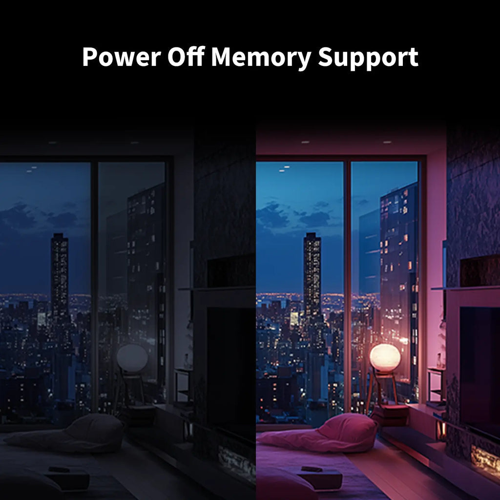 Aqara Smart-Leuchtmittel E27 – 2700–6500 K, 1100 lm, 10,5 W – für Apple HomeKit, Google Assistant