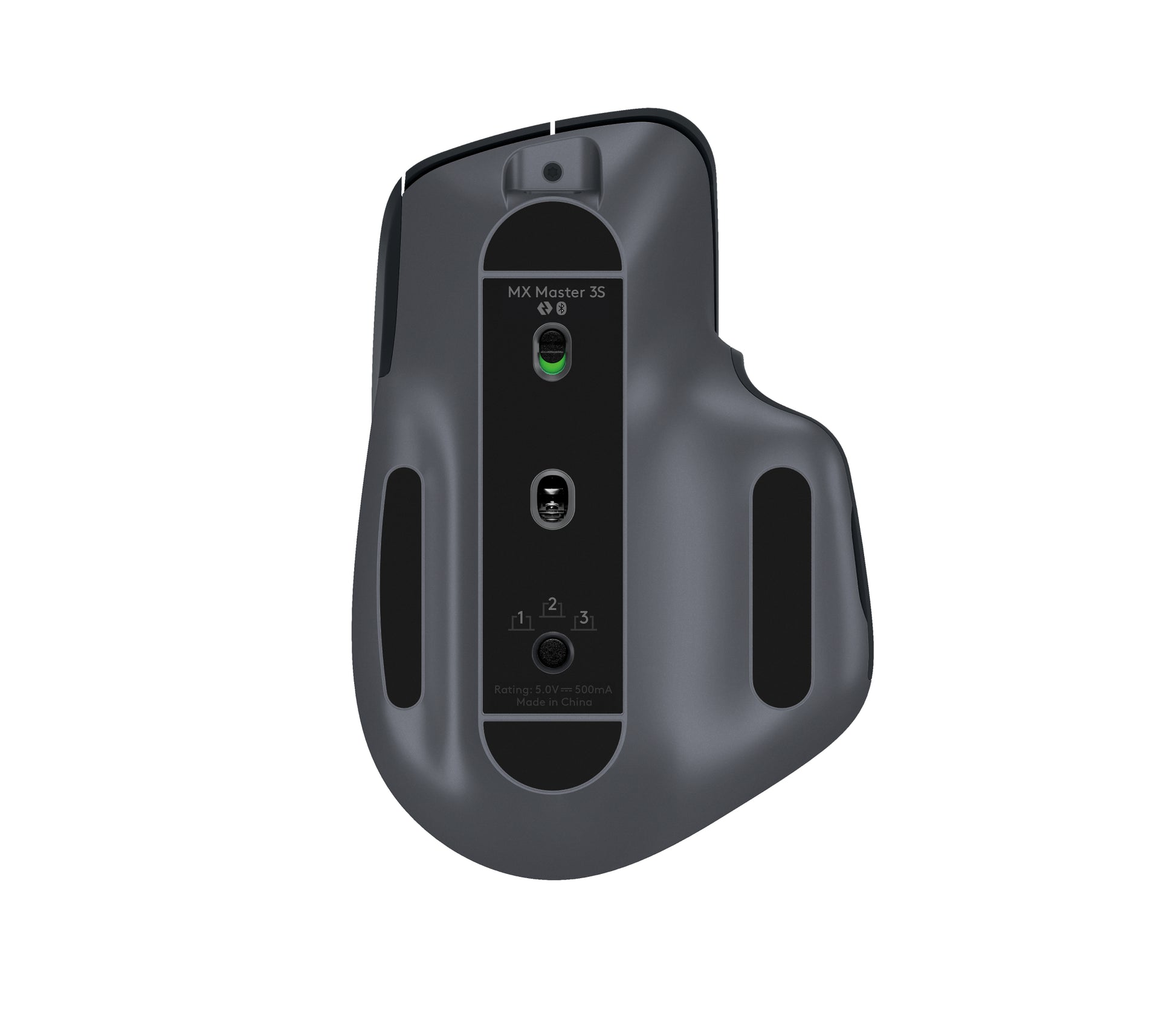 Logitech MX Master 3S Ergonomische Maus – kabellos, 7 Tasten, Easy-Switch, Batterieladeanzeige, Grau