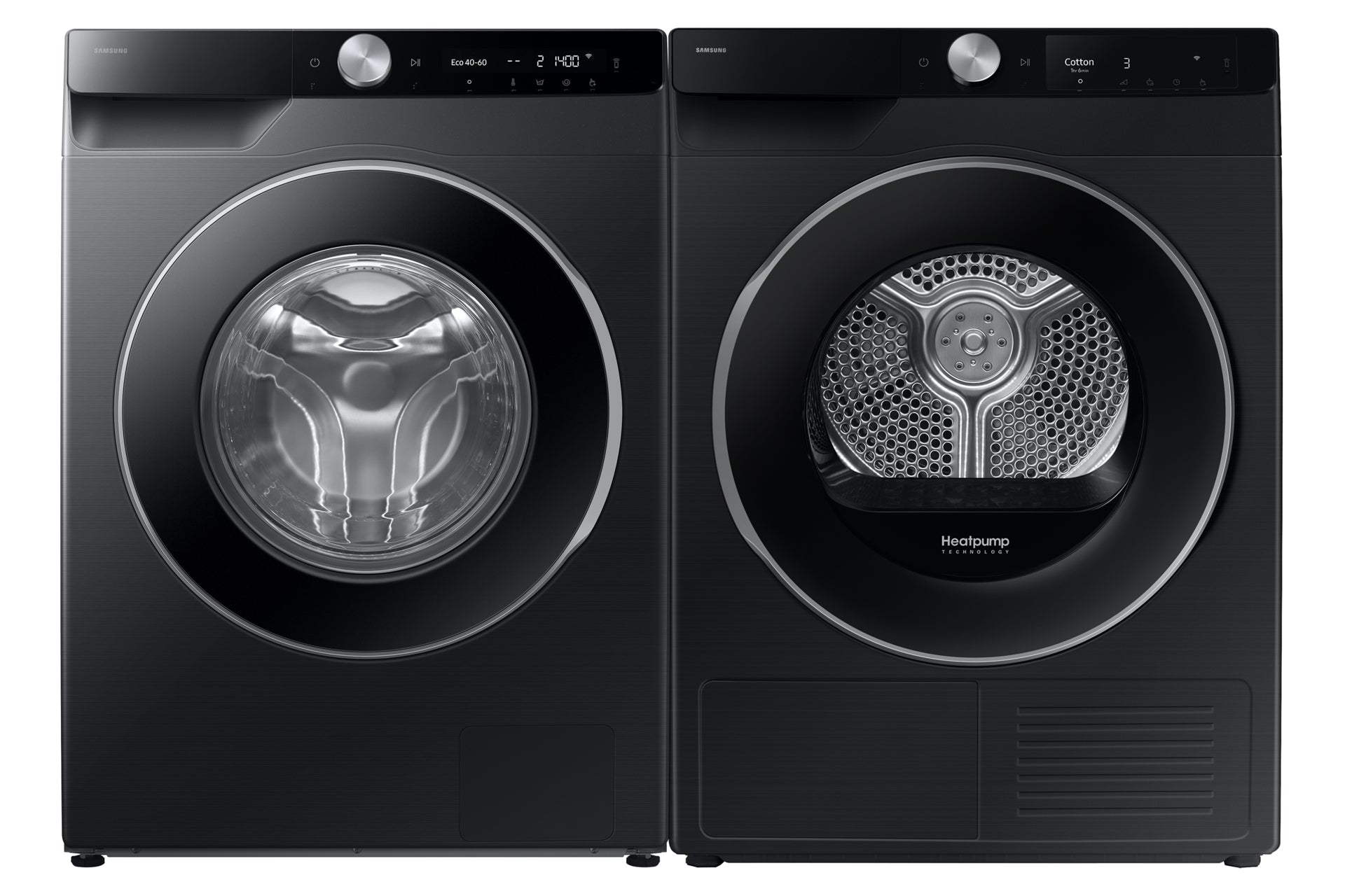 Samsung Waschmaschine WW90DG6U25LBU5 – 9 kg, 1400 U/min, Energieklasse A – Schwarz