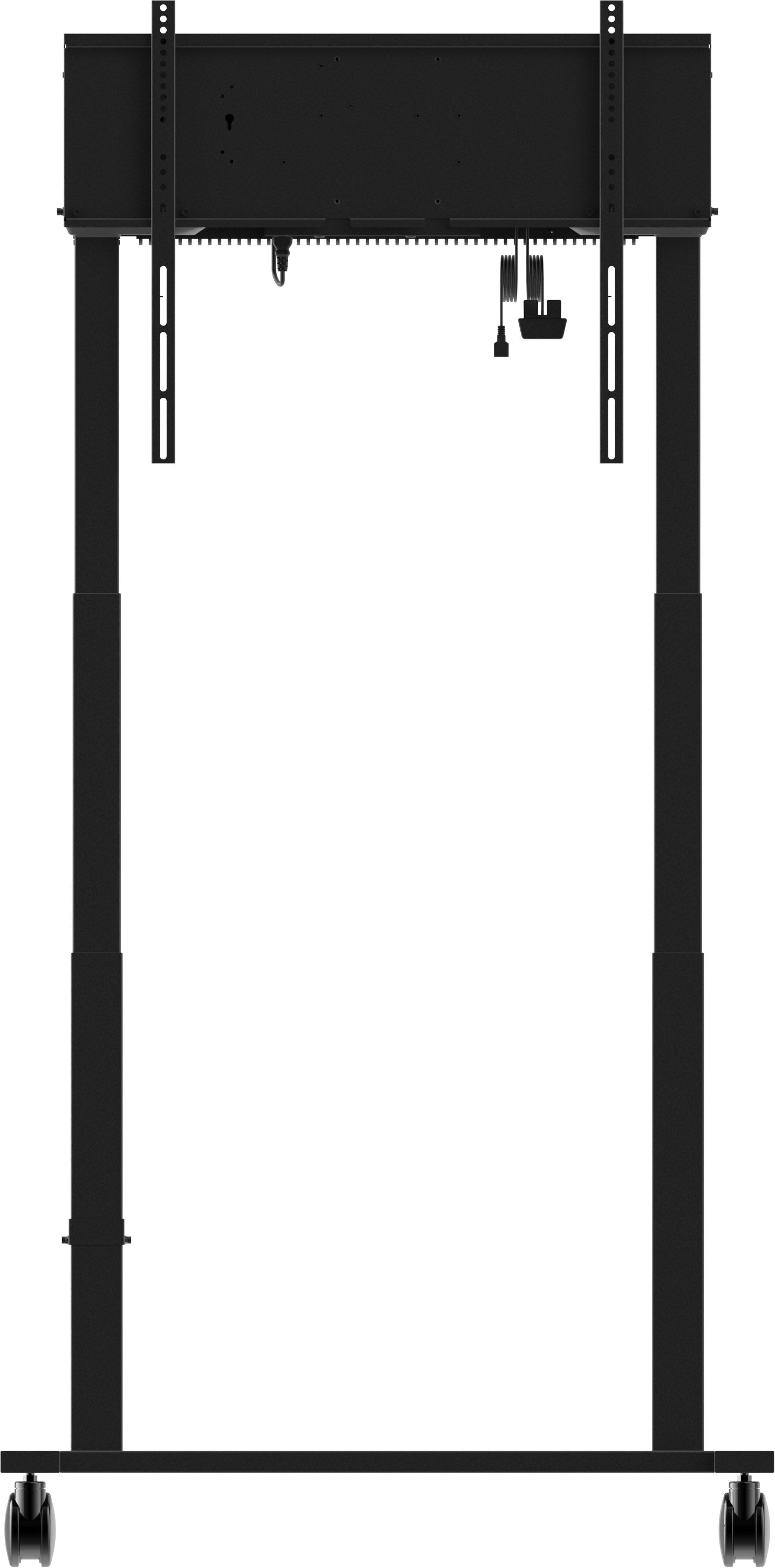 iiyama MD-CAR2031-B1 – Boden-Prospekthalter, für VESA 800 × 600 mm, schwarz, elektrisch höhenverstellbar