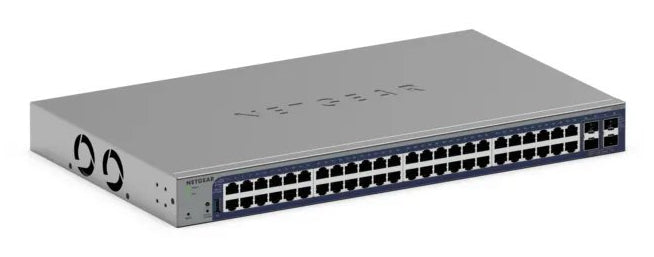 NETGEAR GS752TX – Managed Switch – 48×GbE, 4×10G SFP+
