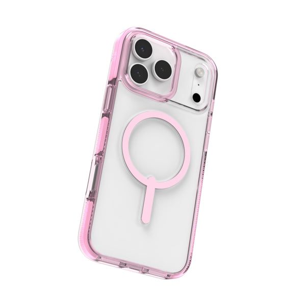 ZAGG Santa Cruz Snap – Backcover – für Apple iPhone 17 Pro Max, MagSafe, Graphen, Pink, bis 4 m Sturzsicher