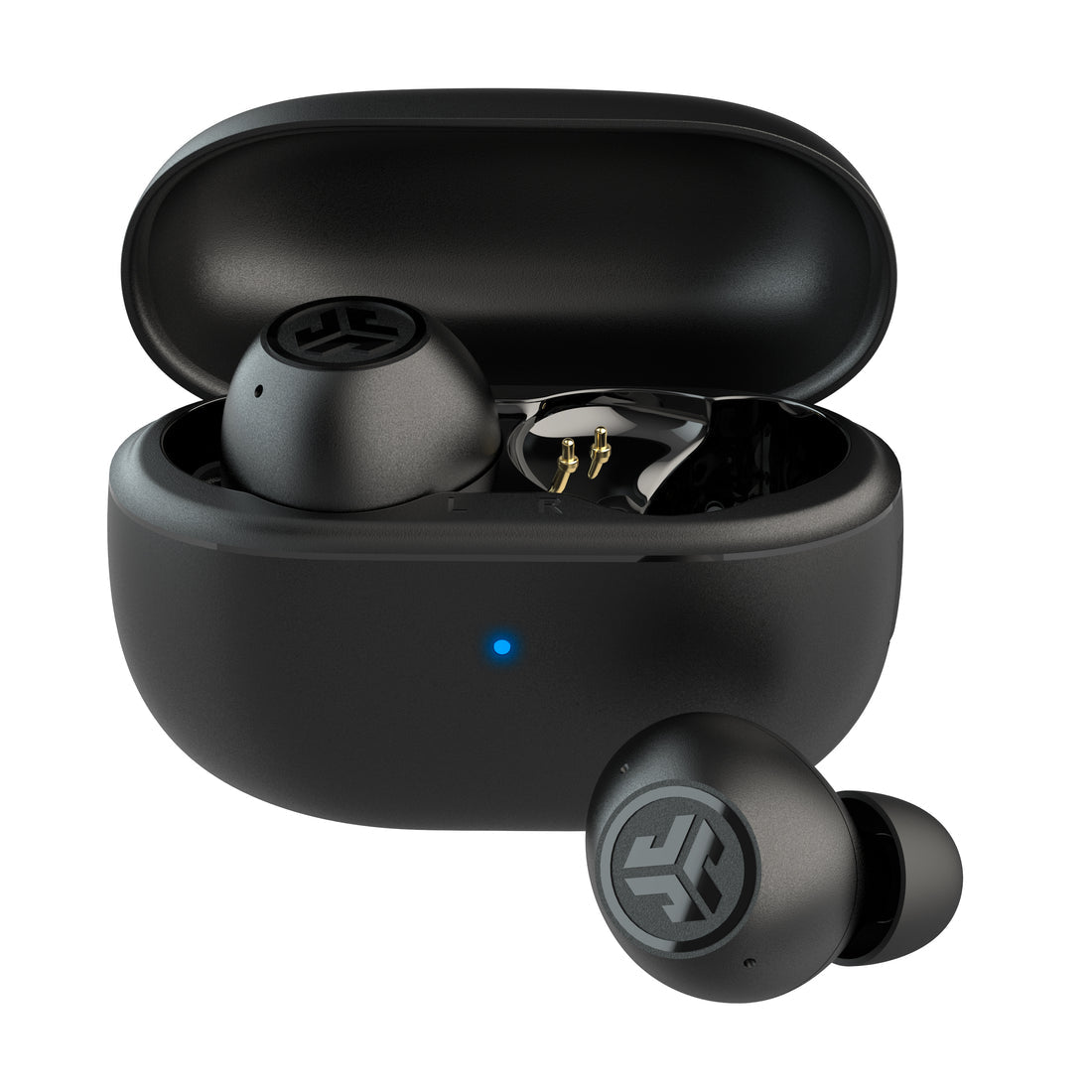 JLab Go Pop ANC TWS In-Ear – Stereo, TWS, ANC, mit Ladecase, Schwarz, BT 5.4