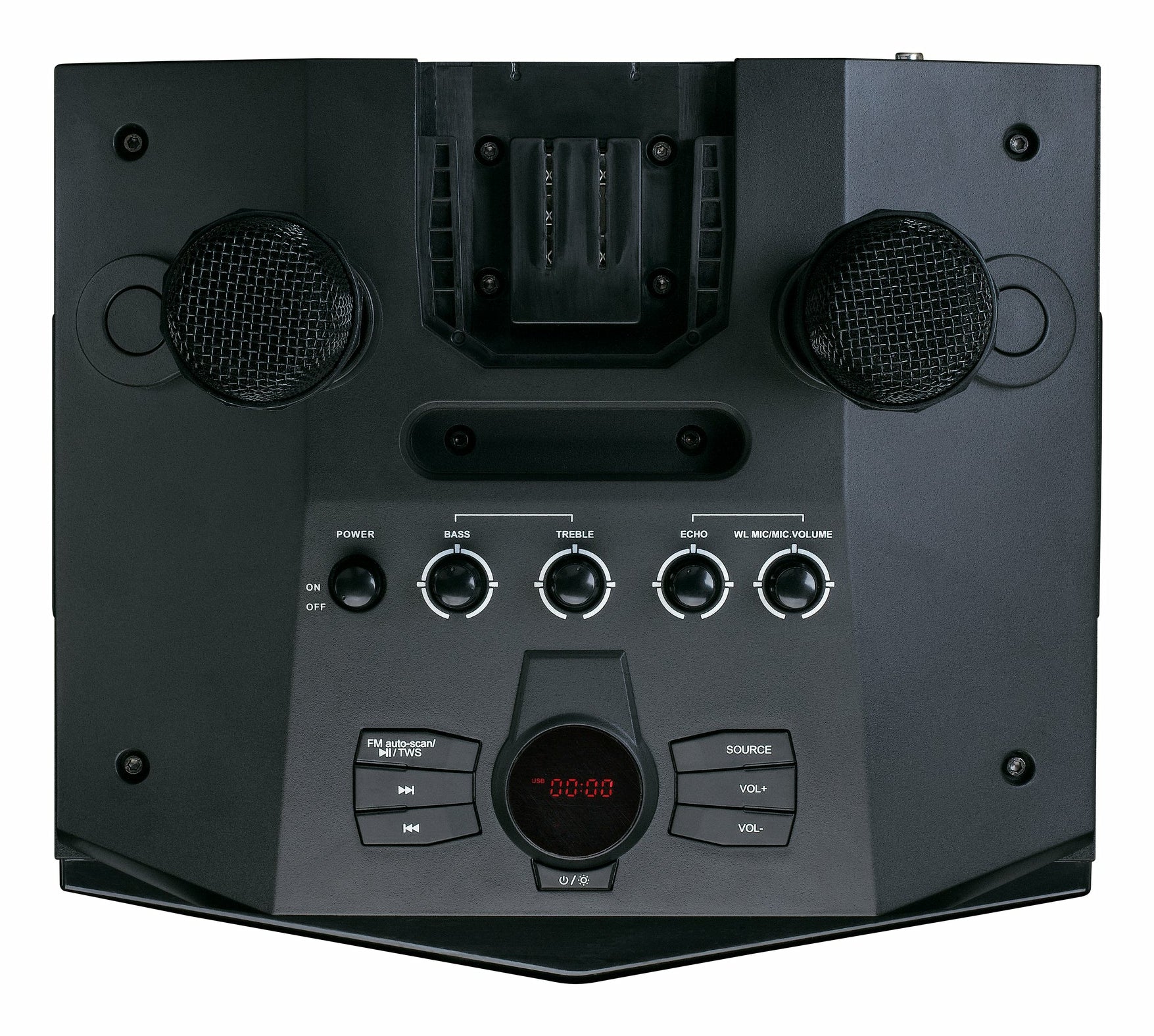 Lenco PA-220BK – Party-Lautsprecher – 120 W, LED