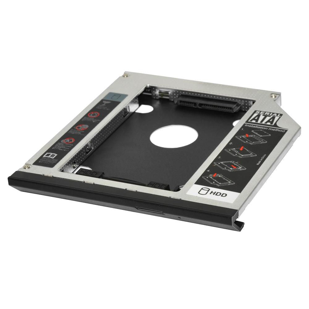 CoreParts Laptop-HDD/SSD-Caddy für Lenovo L440/L540 – 9,5 mm – Schwarz