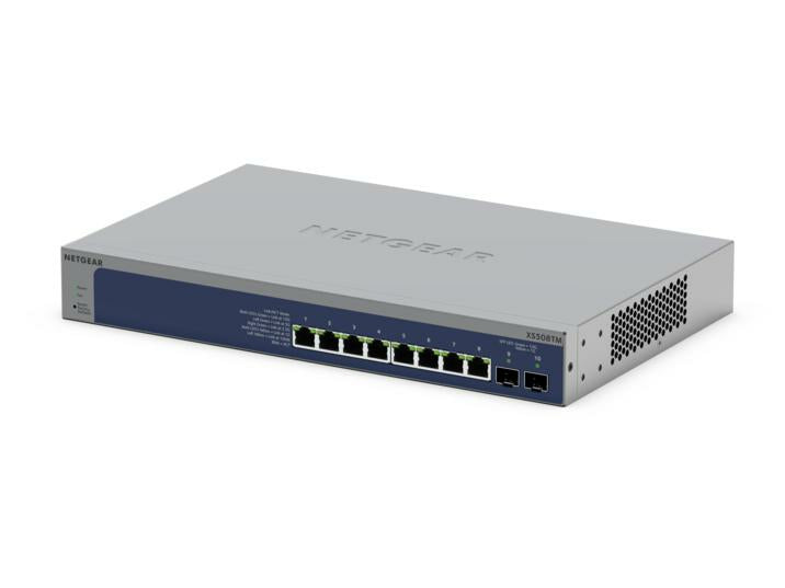 NETGEAR XS508TM – Managed Switch – 8×10G, 2×SFP+, L2/L3