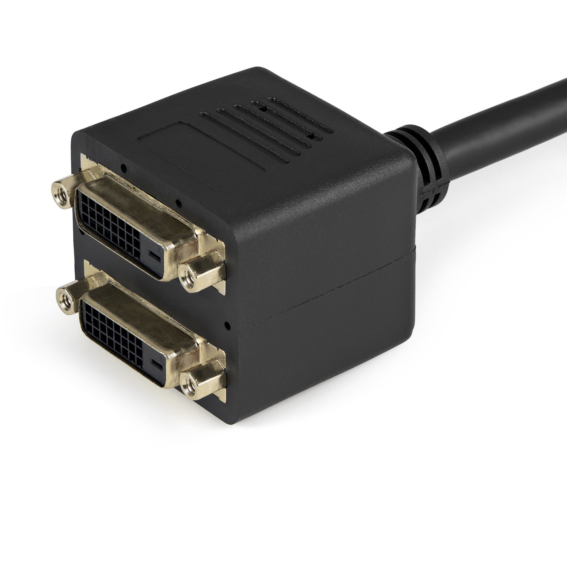 StarTech.com DVI-D Adapter DVI-D zu 2× DVI-D – 2560 × 1600, Dual-Link, 0,3 m, Schwarz