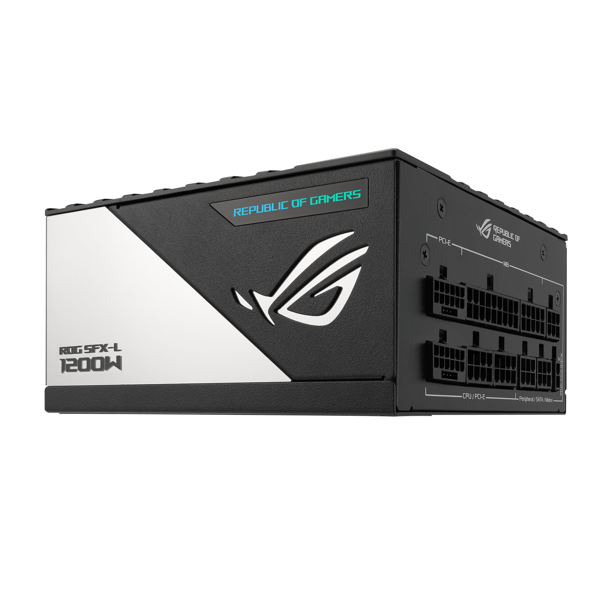 ASUS ROG Netzteil – 1200 W, Ausgang +12 V, 100 A, 20+4-Pin ATX, Eingang 100–240 V AC – LOKI-1200T-SFX-L