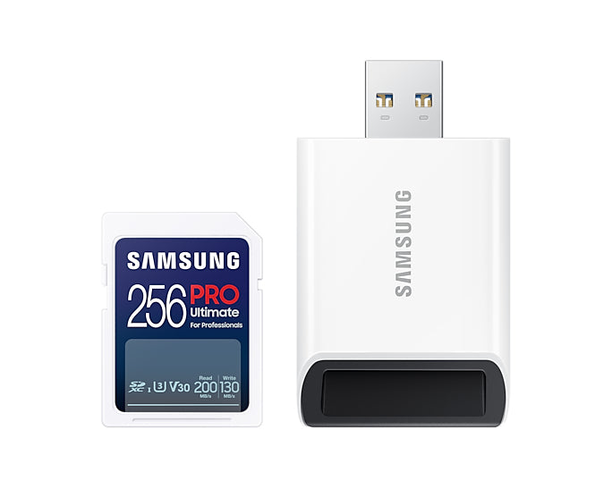 Samsung MB-SY256SB/WW SDXC 256 GB – UHS-I, Klasse 10, U3, V30, 200/130 MB/s