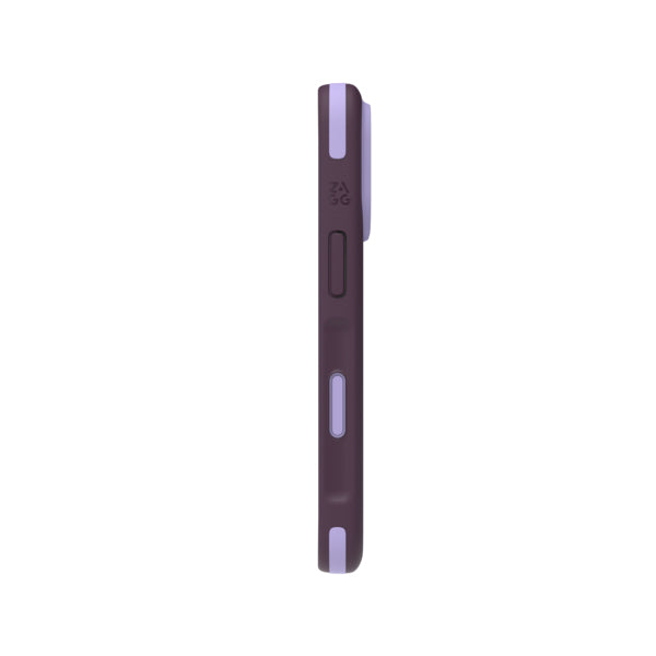 ZAGG Sedona Snap – Backcover – für Apple iPhone 17 Pro, mit Ständer, Graphen, Violett, bis 4 m Sturzsicher