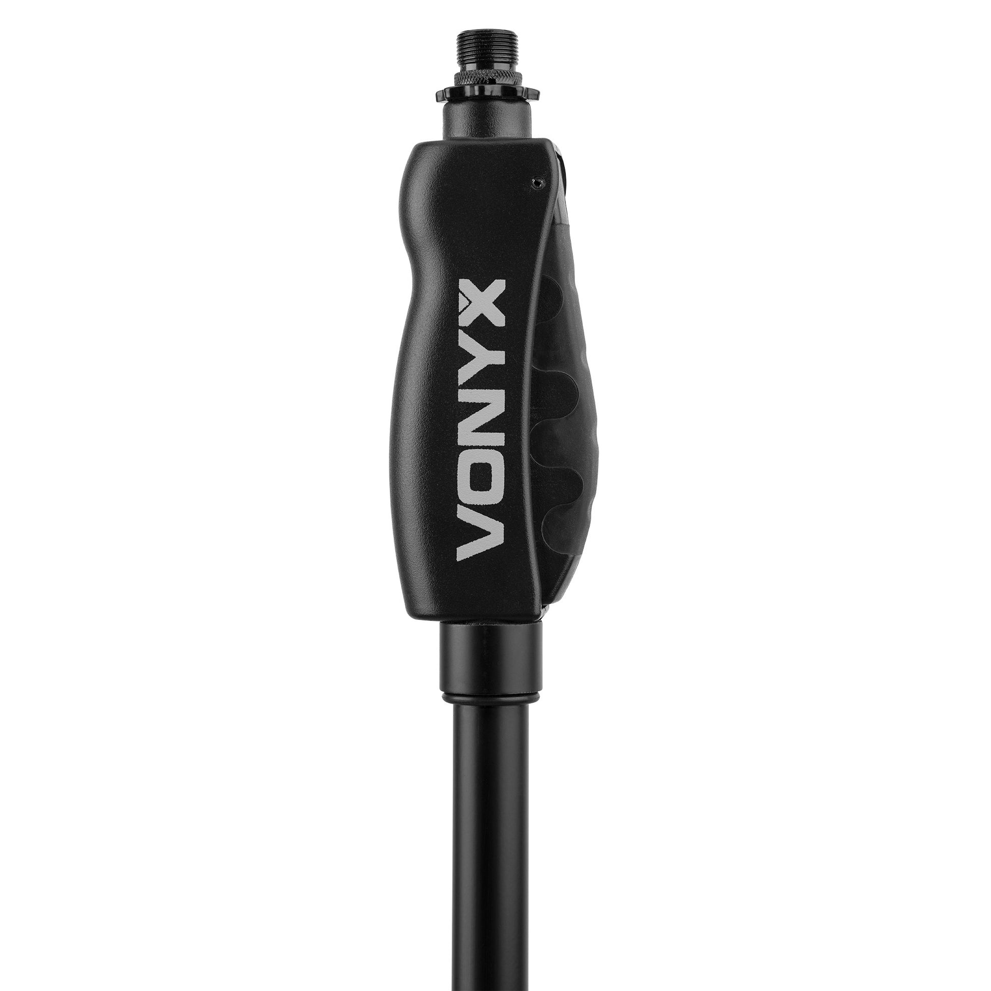 Vonyx MS110 – Mikrofonständer, Bodenstativ, 108–165 cm, 5/8" – Schwarz