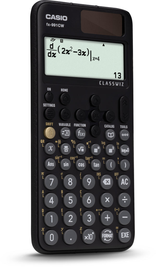 Casio Taschenrechner FX-991CW – 12-stellig, LCD, Batterie, Schwarz, 77×107×162 mm