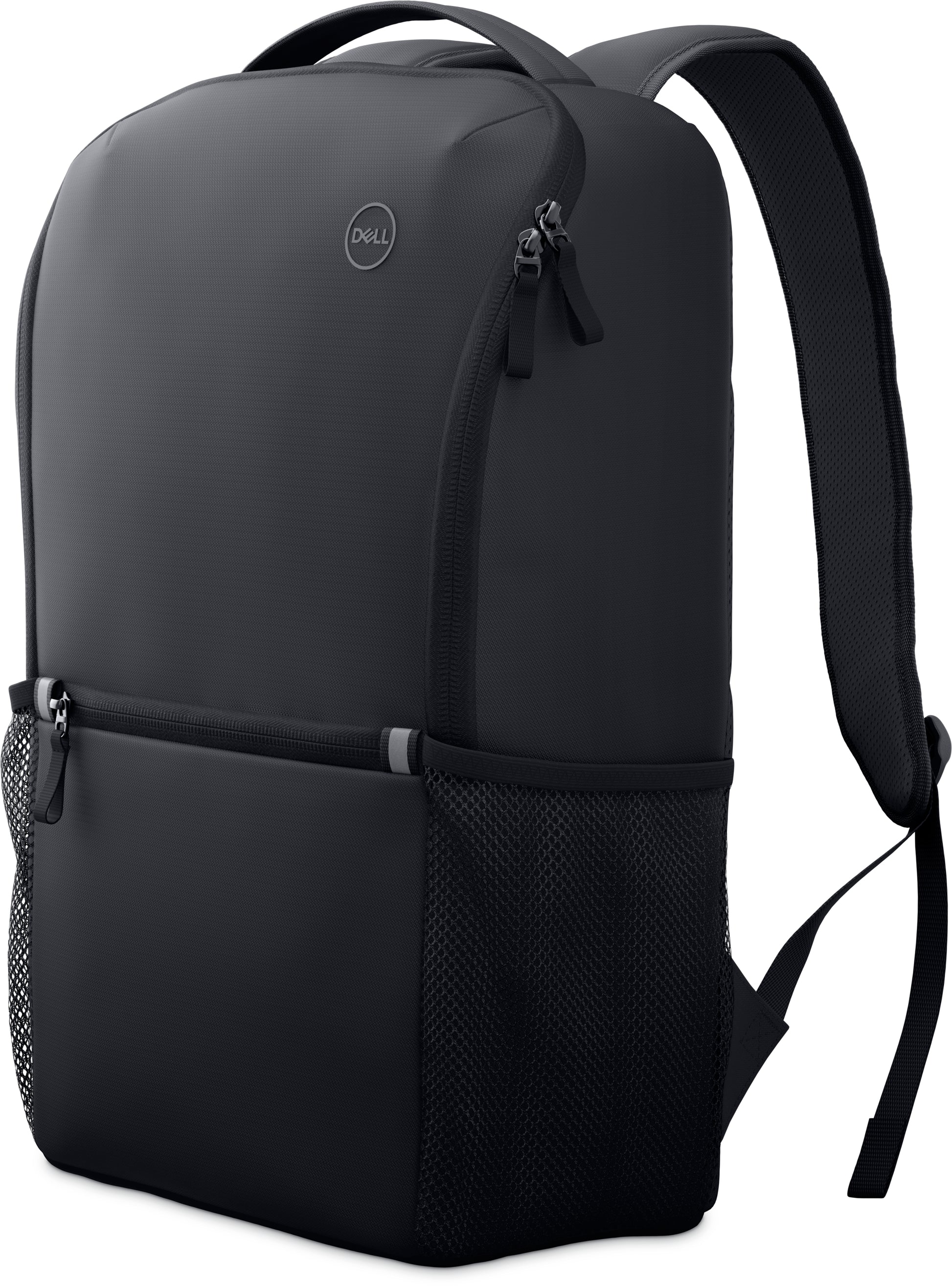 DELL Notebook-Rucksack bis 16" – wasserabweisend, 100% recycelt – Schwarz