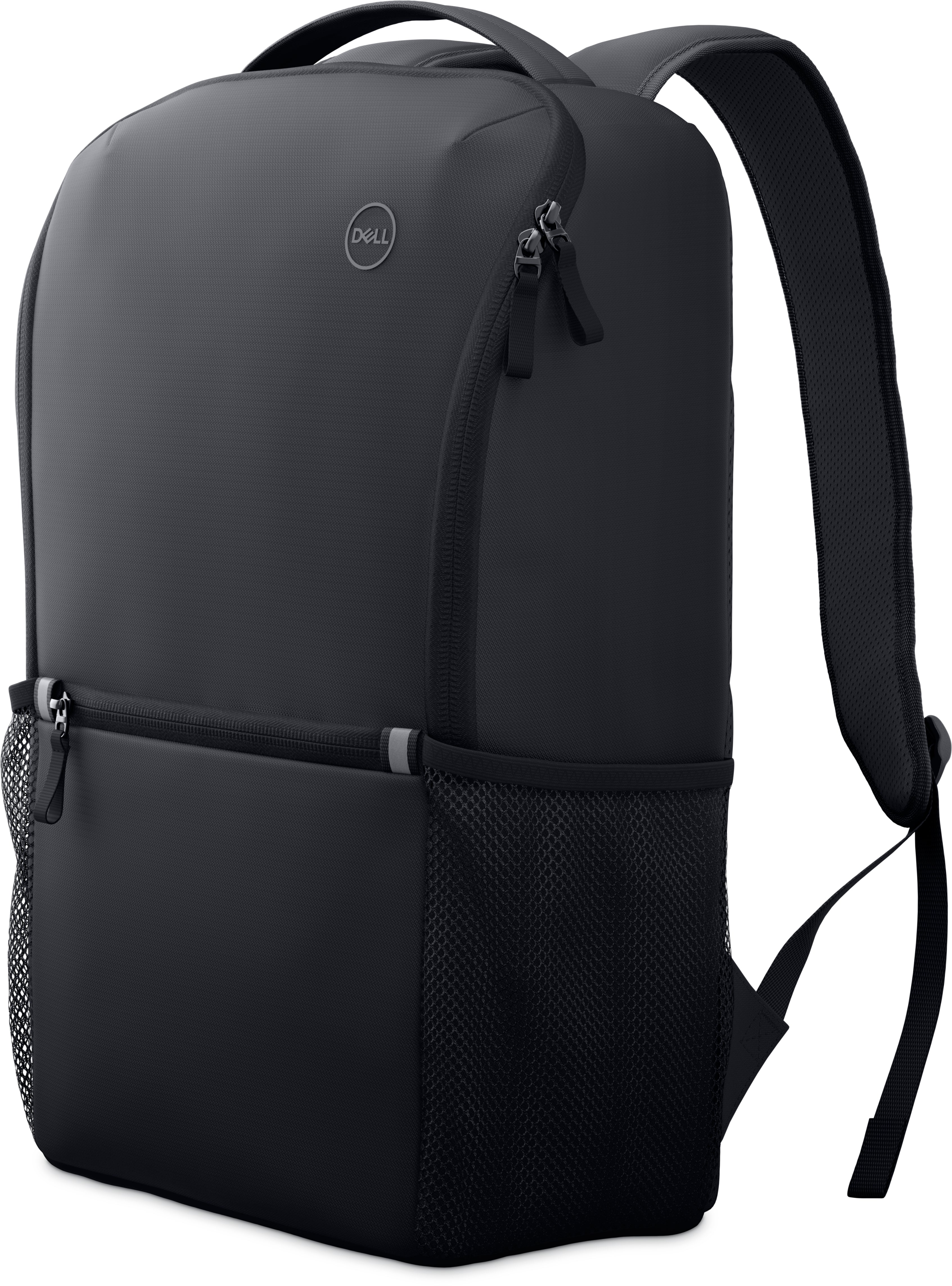 DELL Notebook-Rucksack bis 16" – wasserabweisend, 100% recyceltes Material – Schwarz