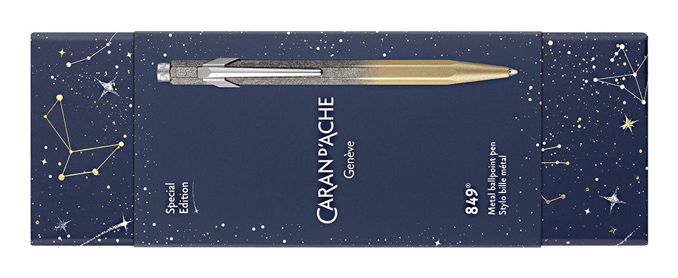 Caran d-Ache Kugelschreiber – Gold, Aluminium