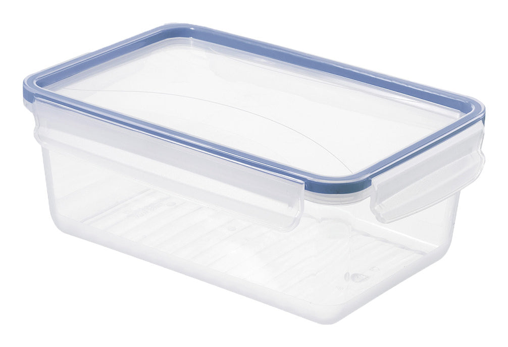 Rotho Kühlschrankdose Clic & Lock – 2 l – rechteckig – 23,9 × 9,2 × 16 cm – PP – transparent