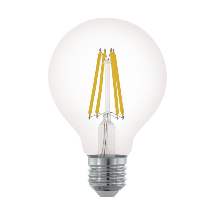 EGLO LED-Leuchtmittel E27 Globus – Warmweiss 2700 K, 806 lm, 7,5 W – IP20 – 1 Stk.