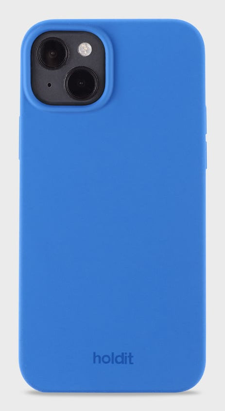 Holdit – Backcover – für Smartphones bis 6,06" – Blau – Silikon