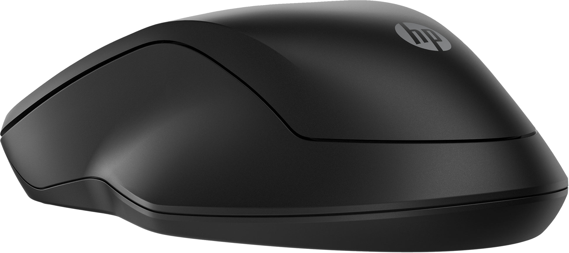 HP 255 – Maus – Kabellos (Bluetooth/2,4 GHz), 1600 DPI, beidhändig, Schwarz