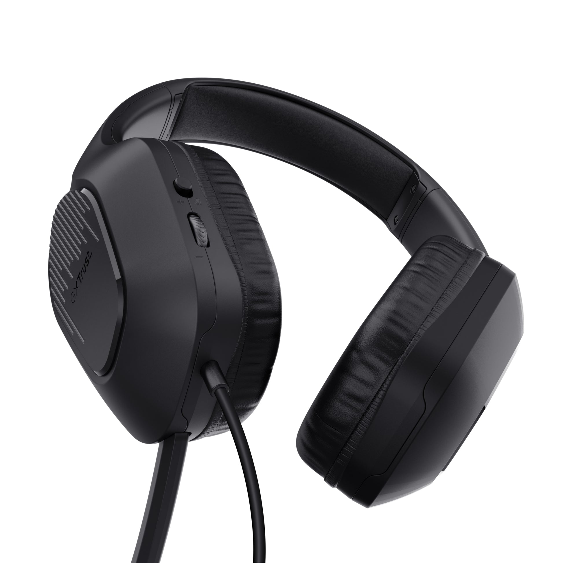 Trust GXT790 Gaming-Headset – On-Ear, Stereo, Kabelgebunden, 3,5 mm Klinke, Schwarz
