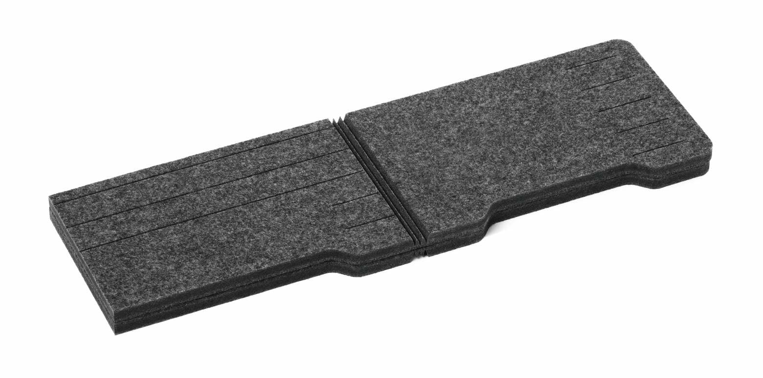 Durable EFFECT – Monitor-Tischständer – 1 Monitor – bis 10 kg/Monitor – höhenverstellbar – Anthrazit
