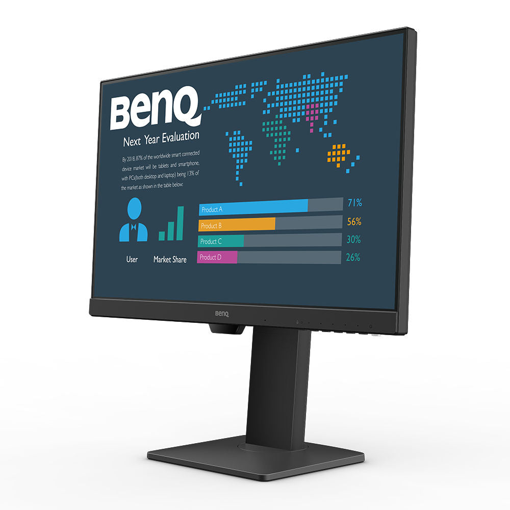 BenQ BL2486TC – Monitor, 24" 1920 × 1080 (Full HD), IPS, 100 Hz, USB-C Hub