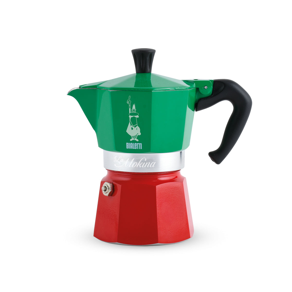 Bialetti Mokina French Press / Kaffeebereiter – 1 Tasse, Aluminium