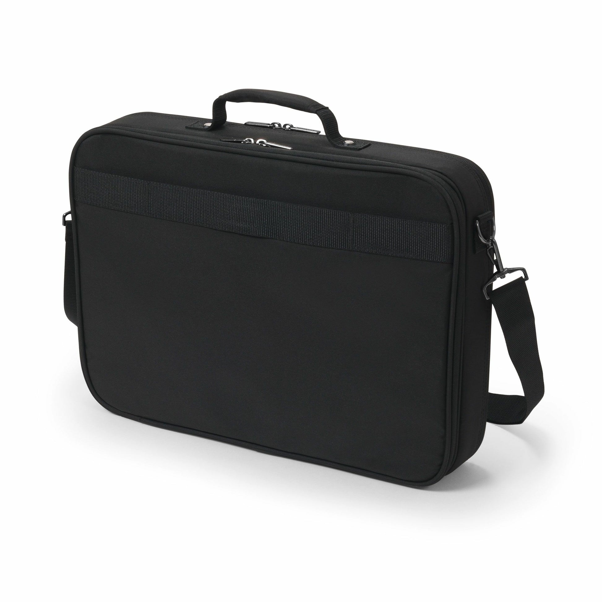 DICOTA Notebook-Tasche bis 17,3" – Trolley-Band, abnehmbarer Schultergurt – Schwarz