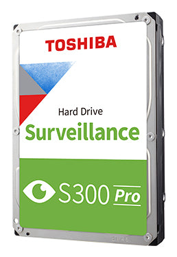 Toshiba S300 Pro Surveillance – 3,5" SATA III, 7200 U/min, 512 MB Cache, für NAS