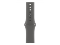 Apple Sportband – Armband – für Apple Watch 46 mm, Dunkelgrau, M/L, Polymer