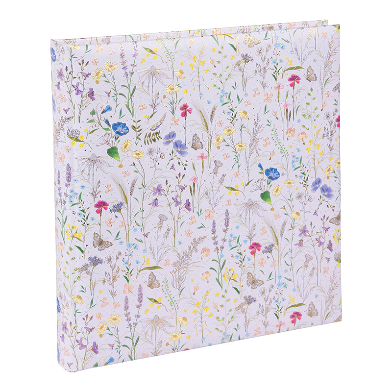 Goldbuch Fotoalbum Summer Meadow – für 100 × 150 mm, lila, Pergamin, 300 × 310 mm