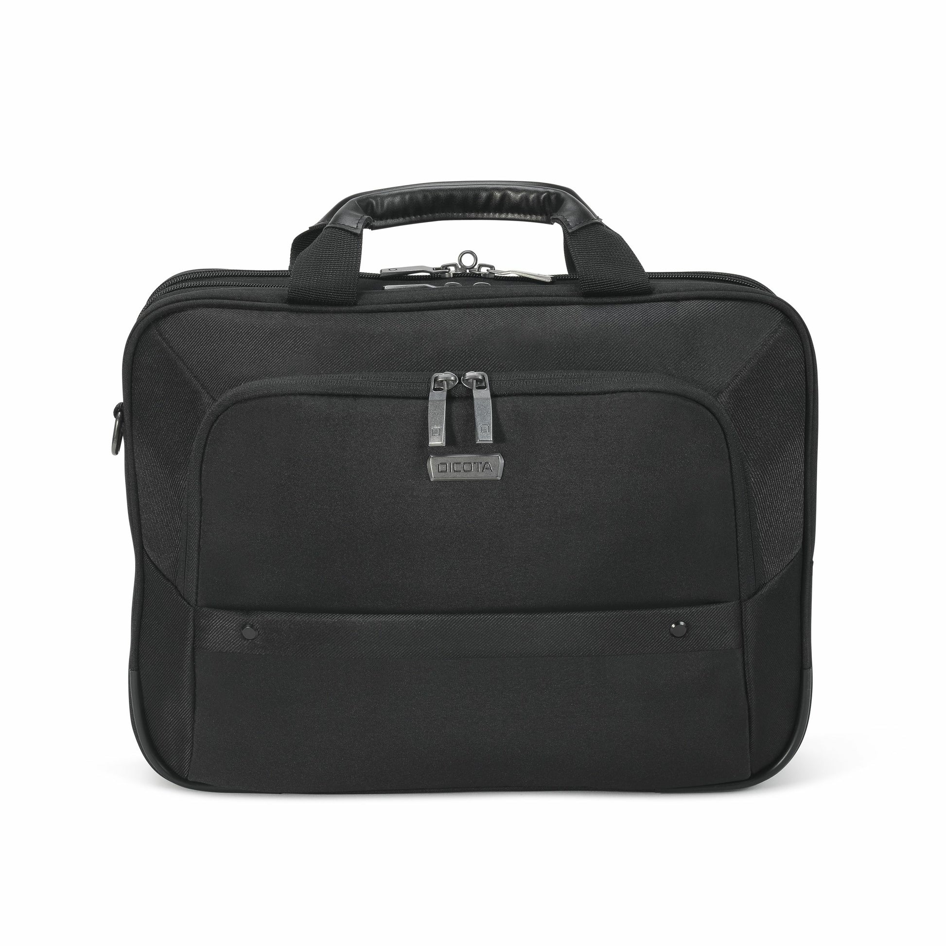 DICOTA Notebook-Tasche für bis 14,1" – schockresistent, aus recycelten Materialien – Schwarz