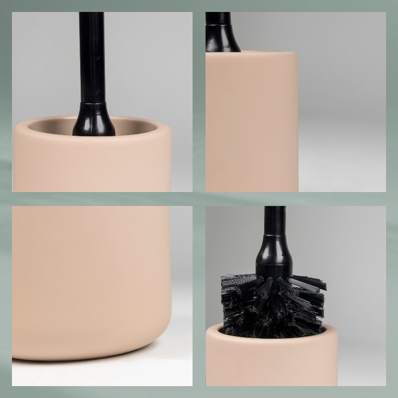 Kela WC-Bürstenset – Keramik, Beige, H 45 cm, Ø 10 cm