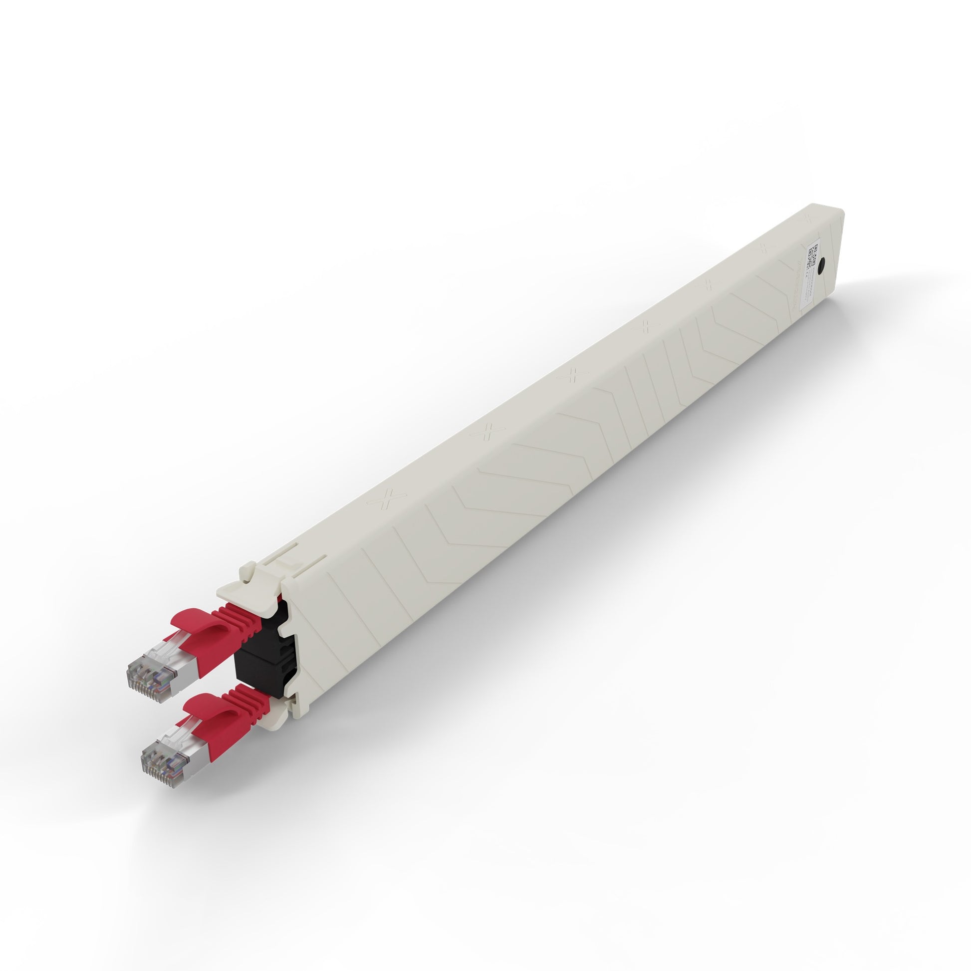 PATCHBOX .one Patchkabel – Cat6a U/FTP (STP), 0,8 m, Rot, RJ-45