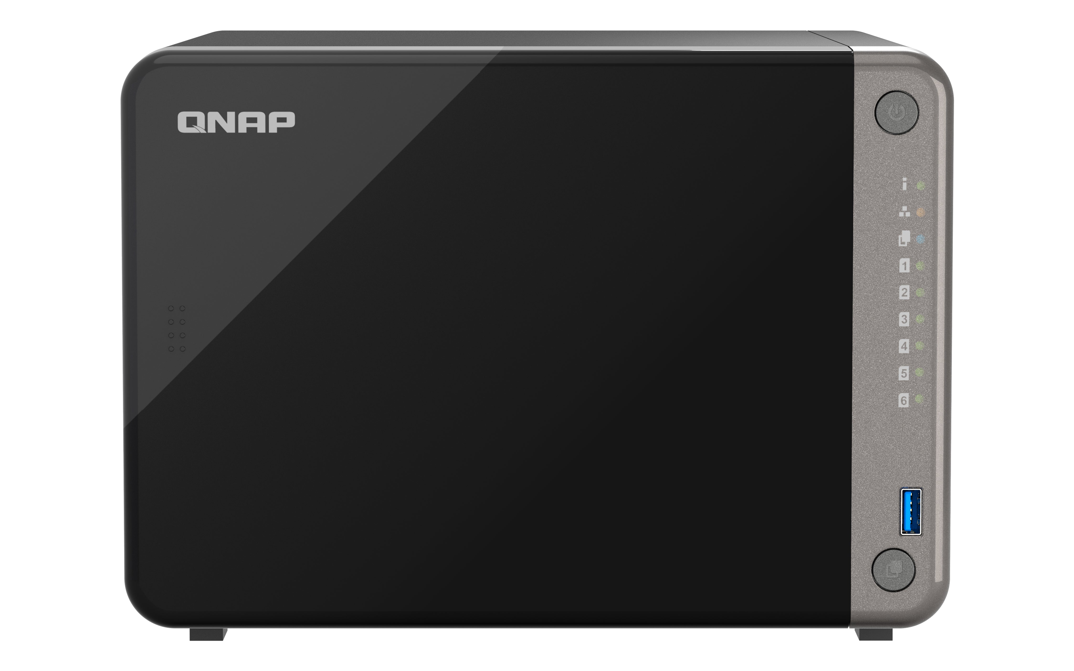 QNAP TS-AI642-8G Allgemeines Speichergerät – 2×1 GbE, 1×2,5 GbE, 6-Bay